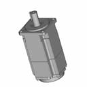 Servo Motor A6M60-400H2B1-M17 - Downloadable CAD Representation_60_30_degree_snapshot