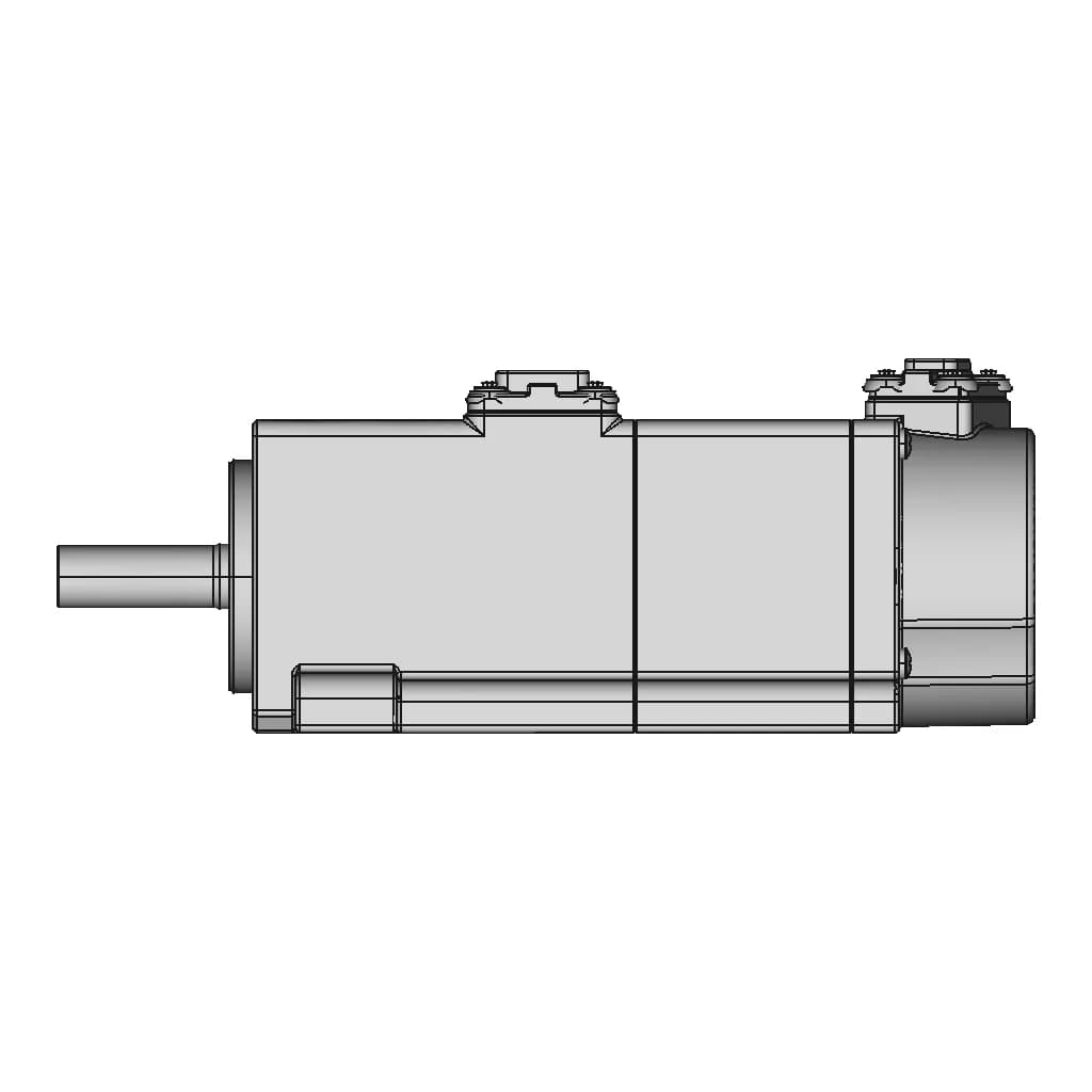 Servo Motor A6M40-100L2B1-M17 | High-Quality CAD Model_0_90_degree_snapshot