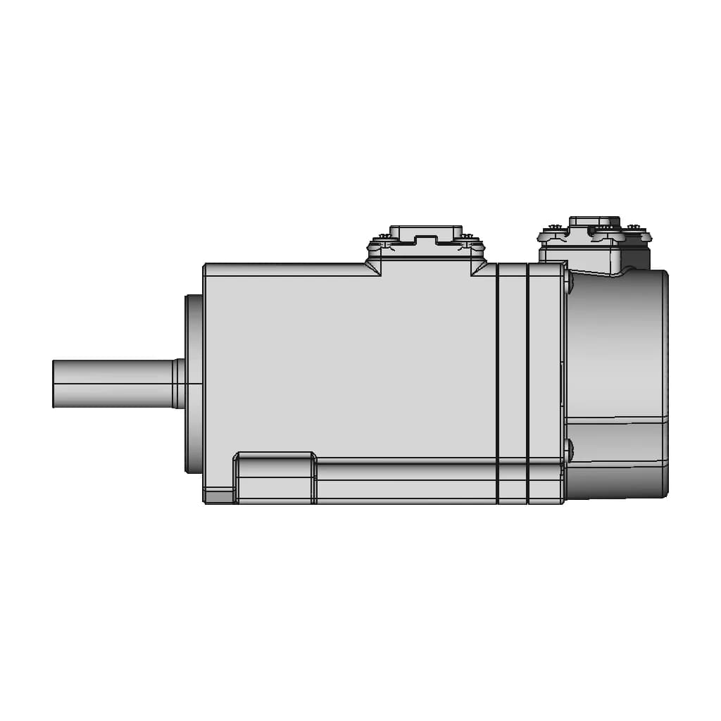 Servo Motor A6M40-100L2A1-M17 | High-Quality CAD Model_0_90_degree_snapshot