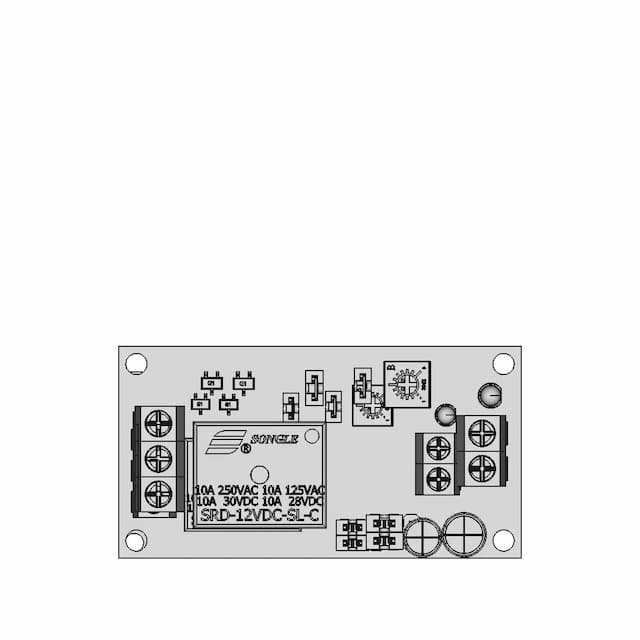 Fc-32 Dc Time Delay Relay Module | High-Quality CAD Model