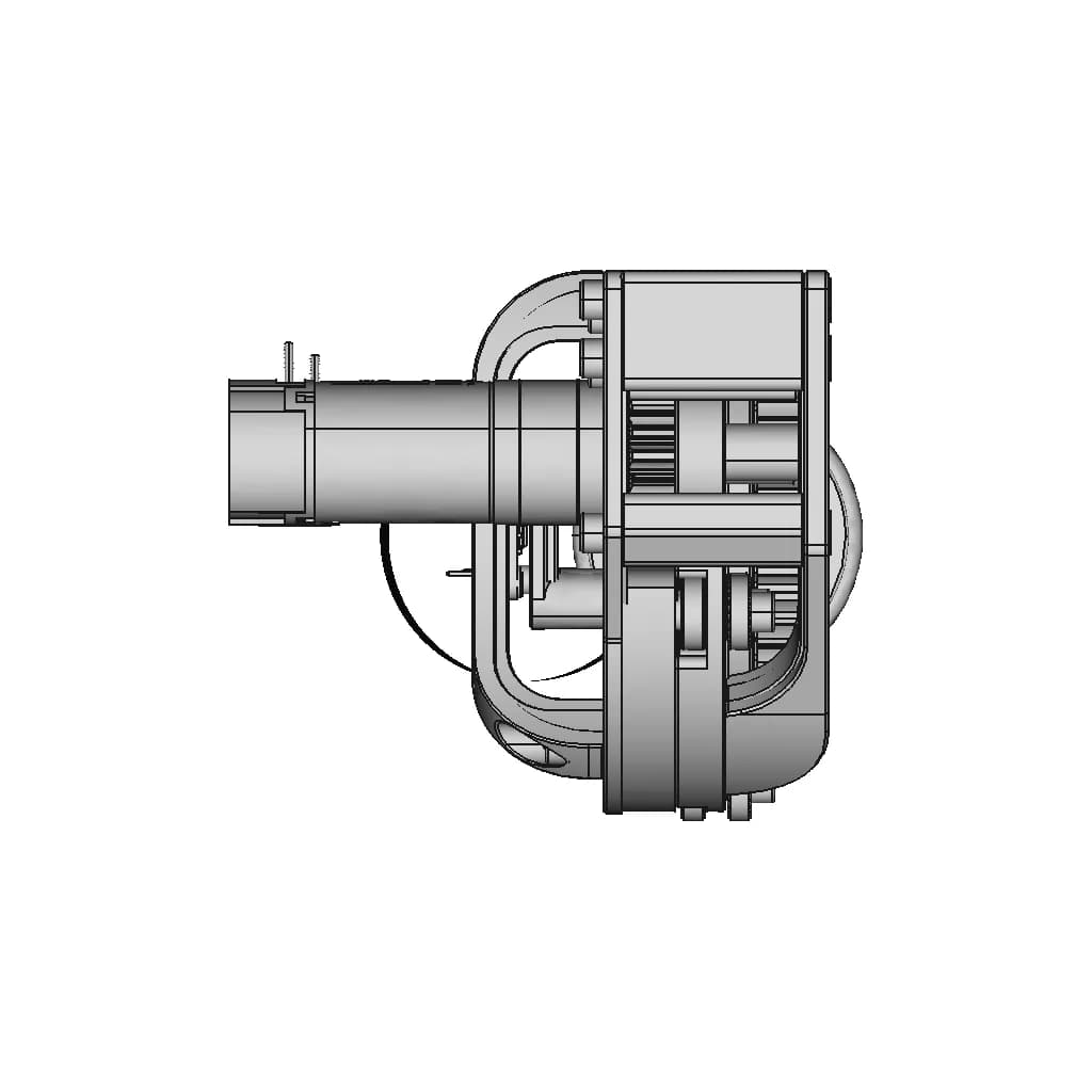 3Dp Differential Swerve Drive - Standard Mechanical Component_0_90_degree_snapshot