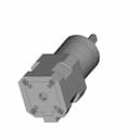 Nema 17 Step Motor With Reduction1:51 - Downloadable CAD Representation_60_30_degree_snapshot