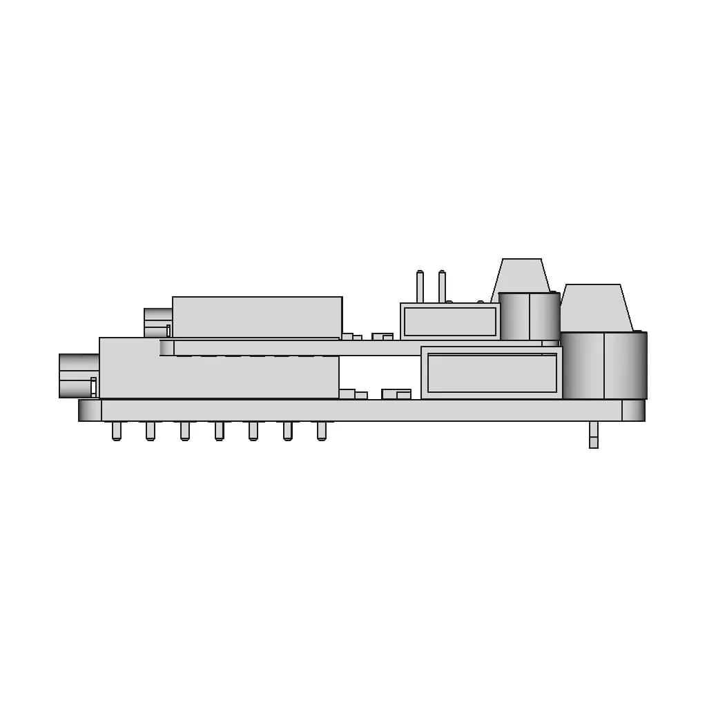 Bus Servo Driver Board For Seeed Studio Xiao - Standard Mechanical Component_0_270_degree_snapshot