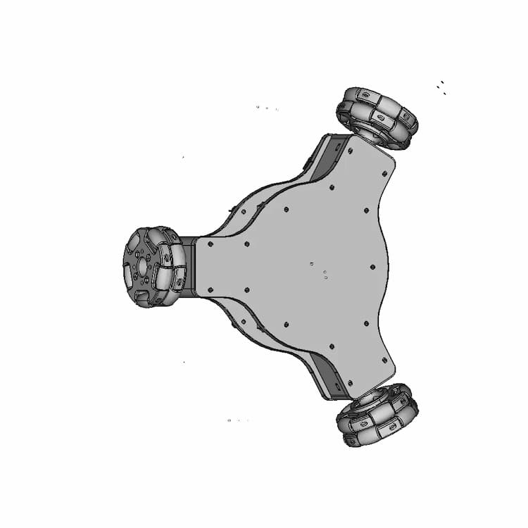 3 Dof Mobile Robot - Standard Mechanical Component