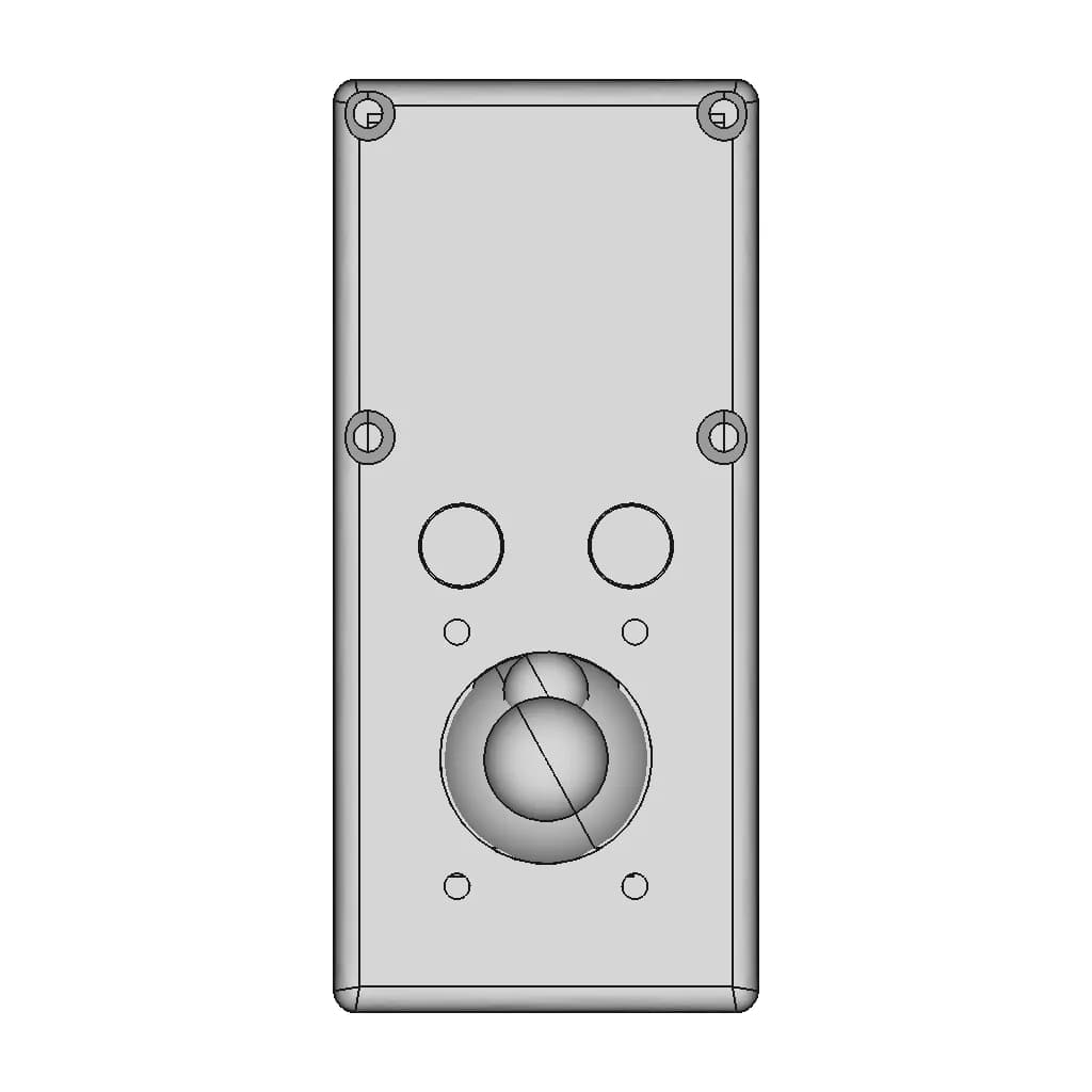 One Handed Controller | 3D Engineering Design File_270_0_degree_snapshot