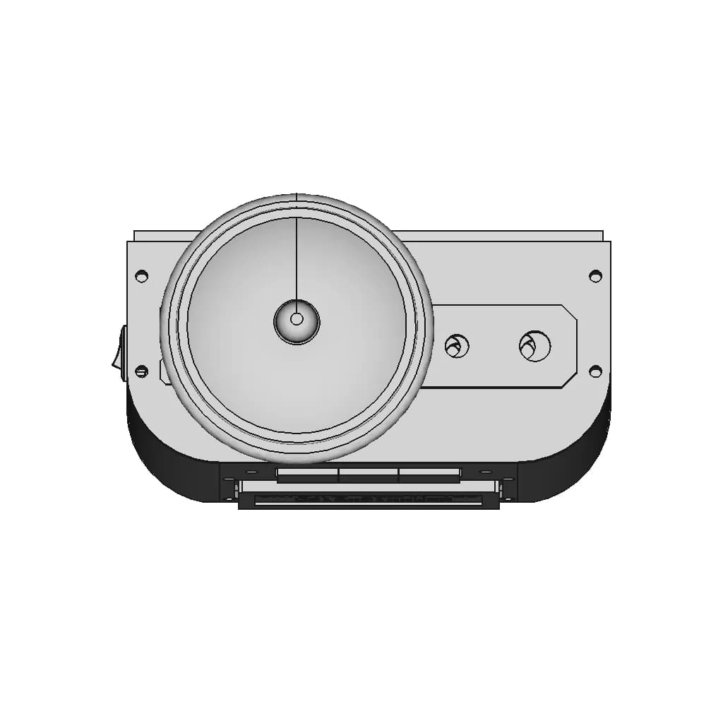 Arduino Clock With Horn - Downloadable CAD Representation_270_0_degree_snapshot