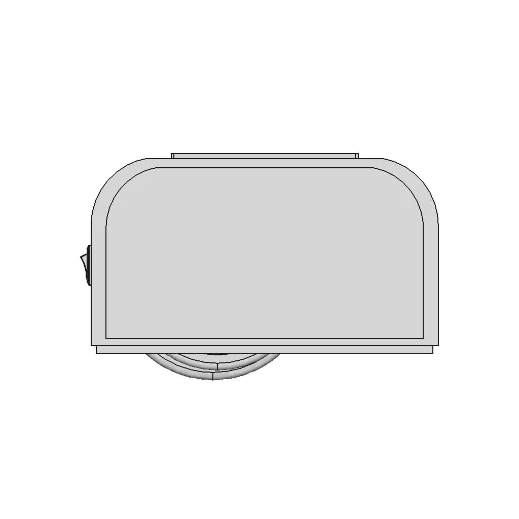 Arduino Clock With Horn - Downloadable CAD Representation_90_0_degree_snapshot