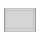 800X480 Touch Screen Frame - Downloadable CAD Representation_0_0_degree_snapshot