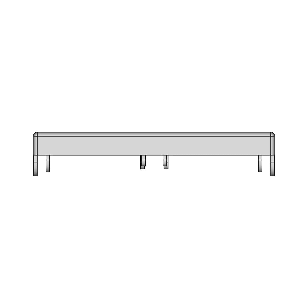 800X480 Touch Screen Frame - Downloadable CAD Representation_90_0_degree_snapshot