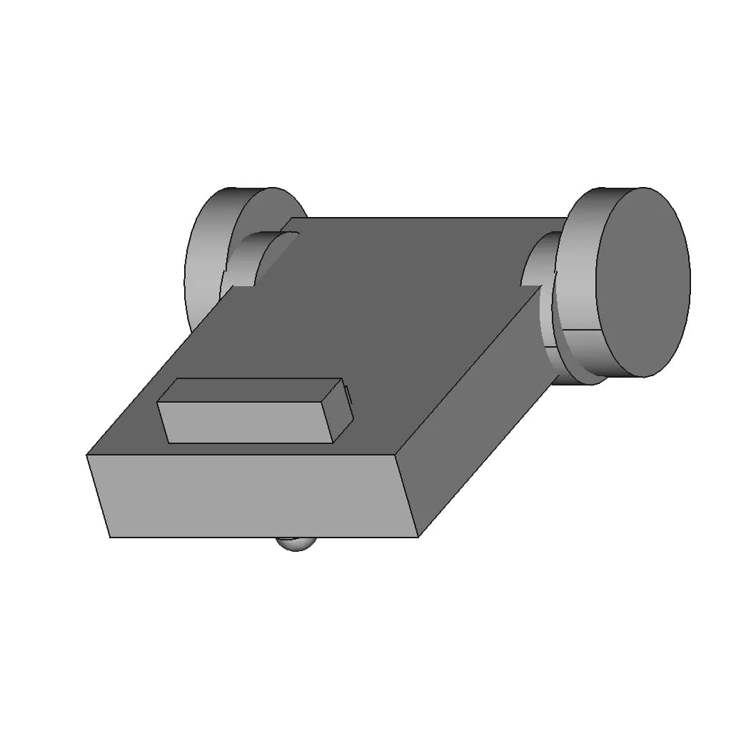 Differential Drive Robot With Depthcamera | 3D Engineering Design File_60_30_degree_snapshot
