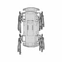Quadruped Robot - Standard Mechanical Component_90_0_degree_snapshot