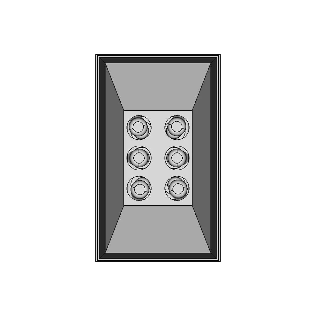 Electro-Mechanically Refreshable Braille Cell | 3D Engineering Design File_270_0_degree_snapshot