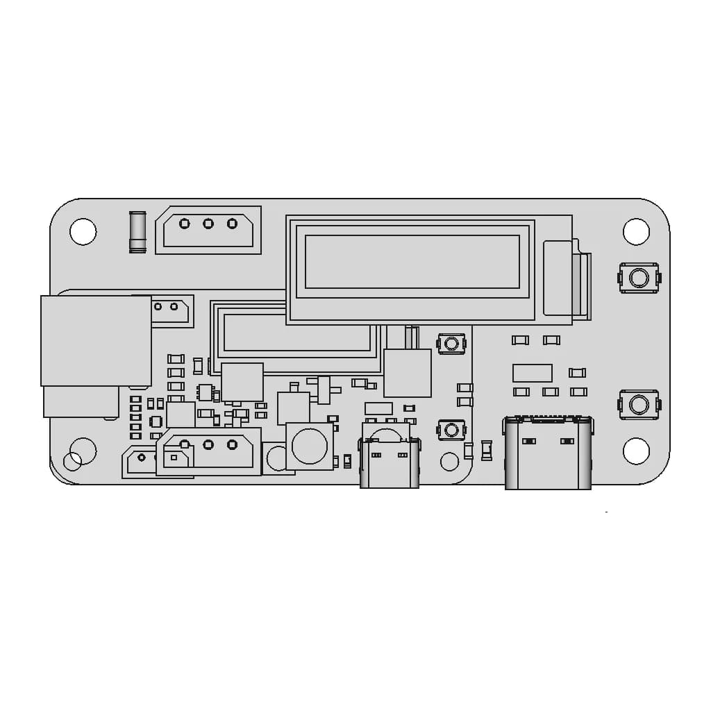 Waveshare_Servo Driver With Esp32 - Downloadable CAD Representation_0_0_degree_snapshot