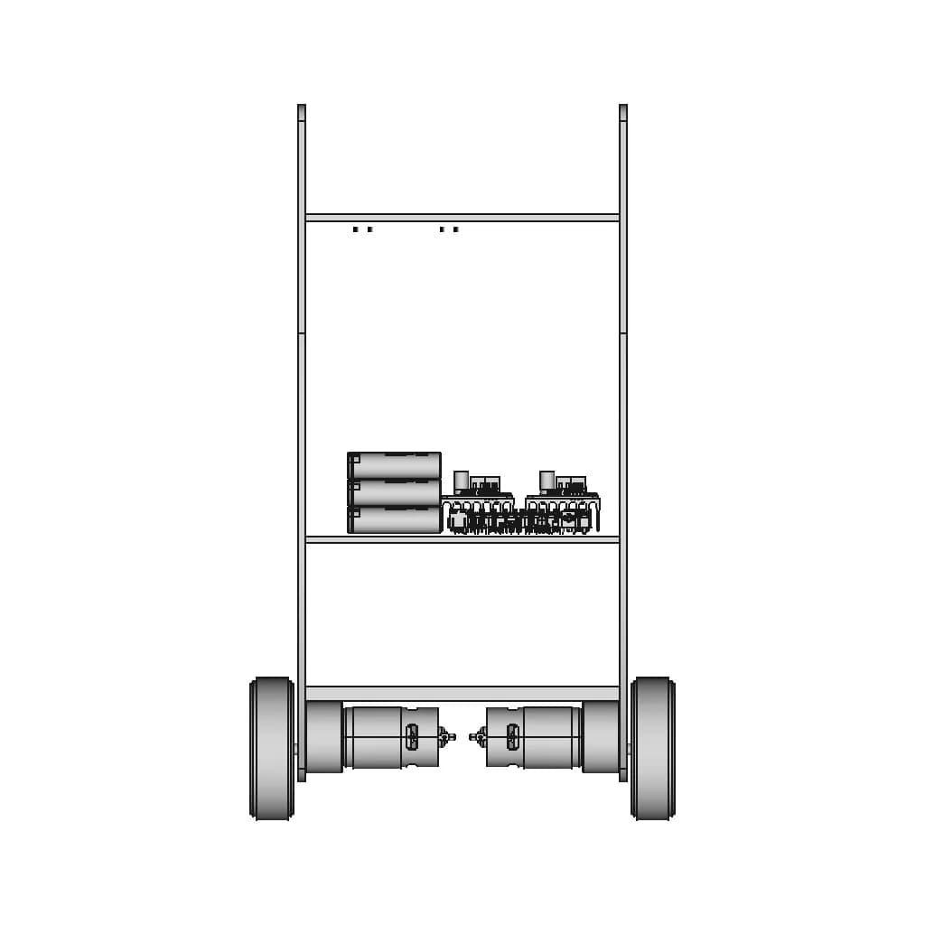 Balancing Robot (Version Test) | 3D Engineering Design File_90_0_degree_snapshot