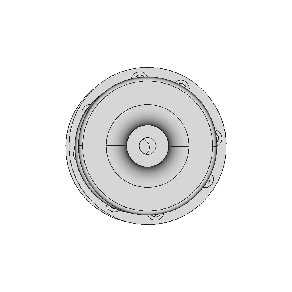 Magnetically Coupled Step Motor Driver | High-Quality CAD Model_0_0_degree_snapshot