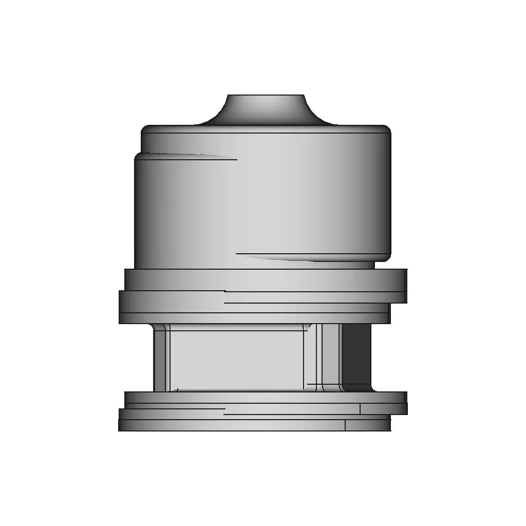 Magnetically Coupled Step Motor Driver | High-Quality CAD Model_90_0_degree_snapshot
