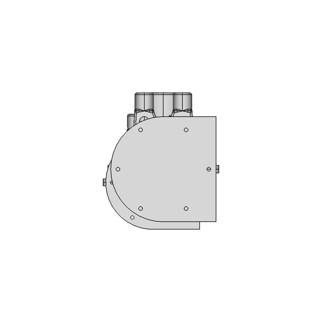 Soft Growing Robot Base - Standard Mechanical Component_0_0_degree_snapshot