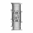 Soft Growing Robot Base - Standard Mechanical Component_270_0_degree_snapshot