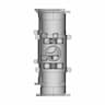 Soft Growing Robot Base - Standard Mechanical Component_270_0_degree_snapshot