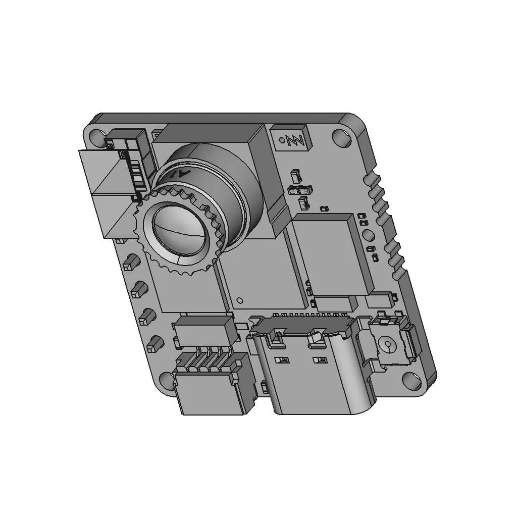 Openmv Ae3 | High-Quality CAD Model_60_30_degree_snapshot