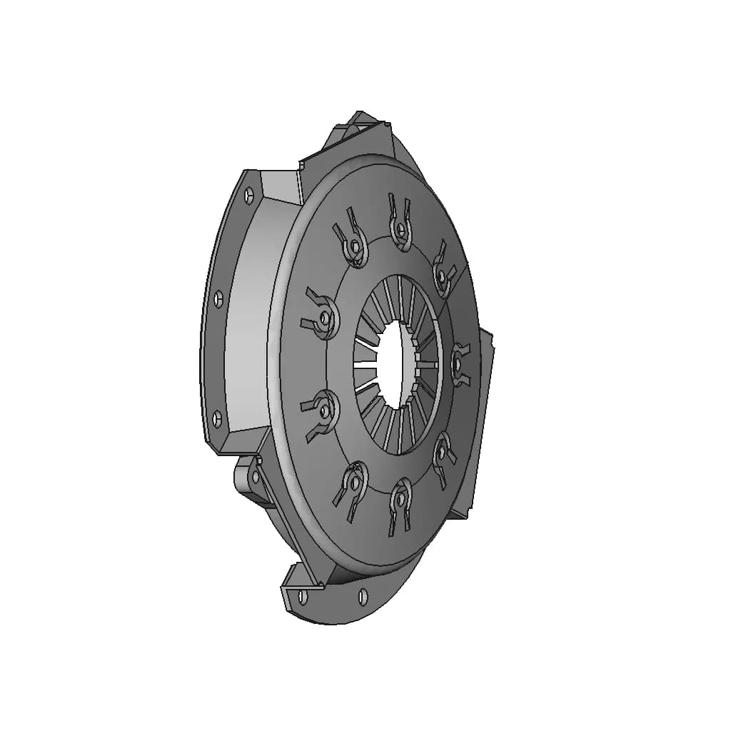 Корзина Сцепления Z611-16-410 Mazda 3 Bm 1.6 Gasoline. Luk61116460 | High-Quality CAD Model_60_30_degree_snapshot