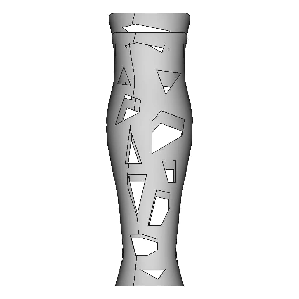 Cover Leg - Downloadable CAD Representation_0_270_degree_snapshot