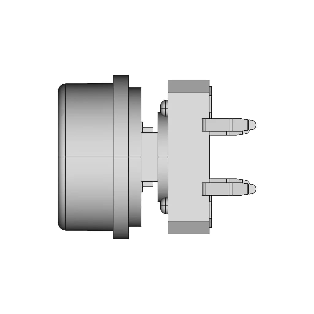 Push Button Smt For Pcb 12X12 Mm - Downloadable CAD Representation_0_90_degree_snapshot