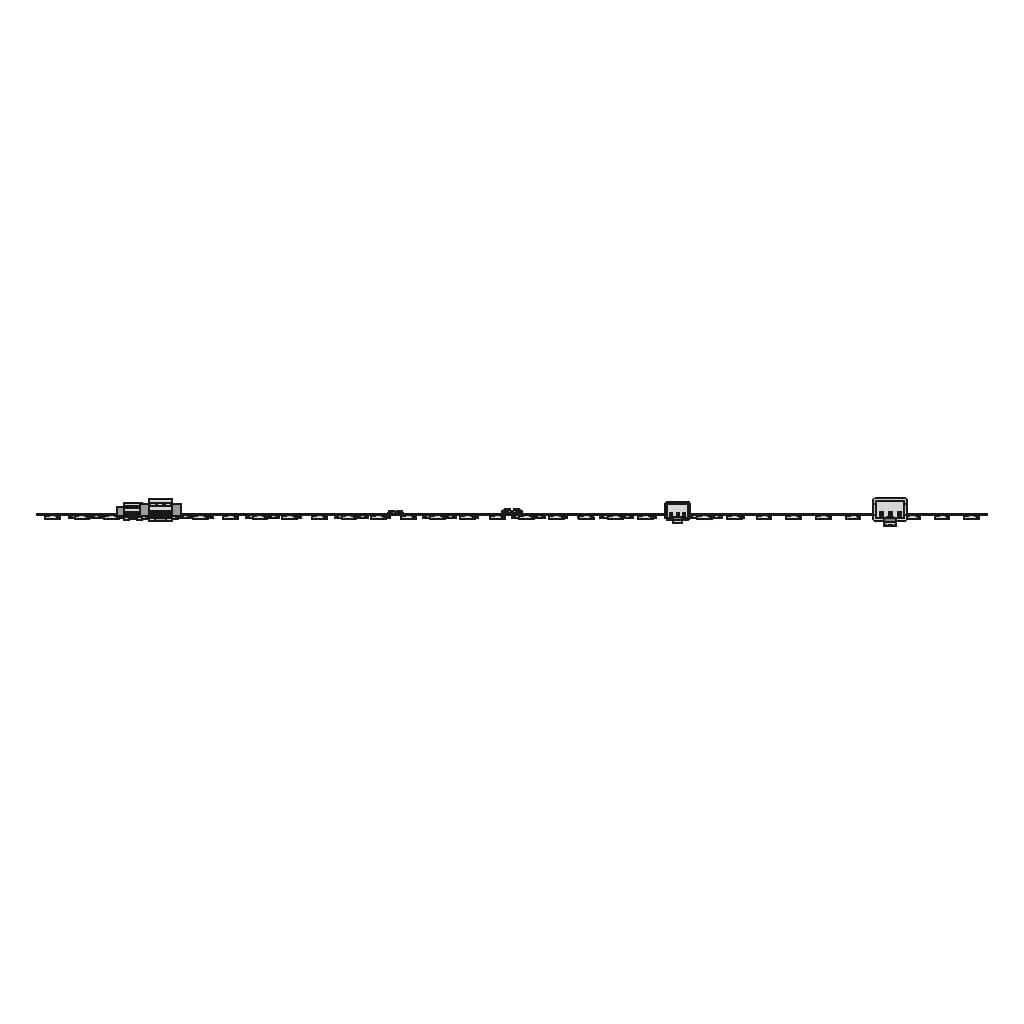 8X32 Led Matrix Ws2812B - Standard Mechanical Component_270_0_degree_snapshot