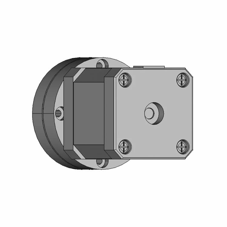 Planet Gearbox With Stepper Nema 17 | High-Quality CAD Model