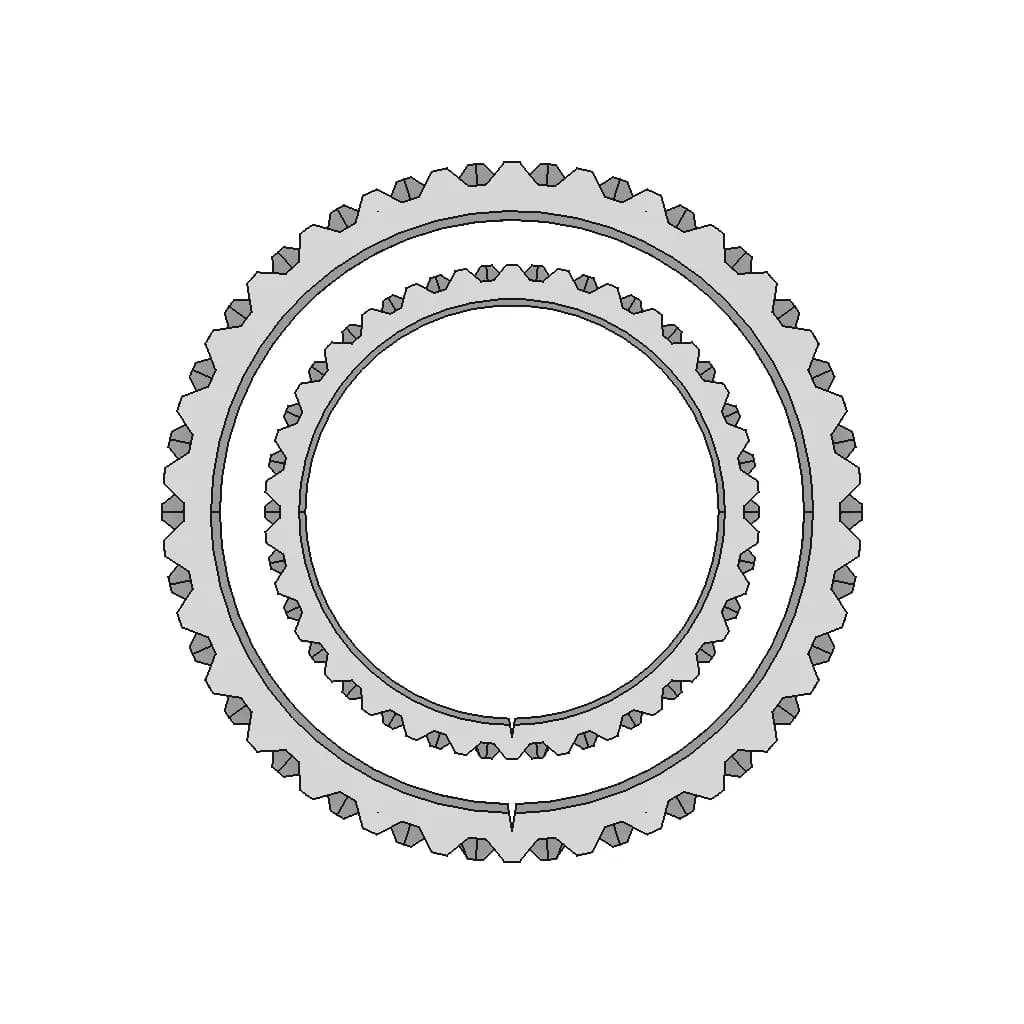 2194 85A Tpu Treads For Sds | 3D Engineering Design File_0_90_degree_snapshot