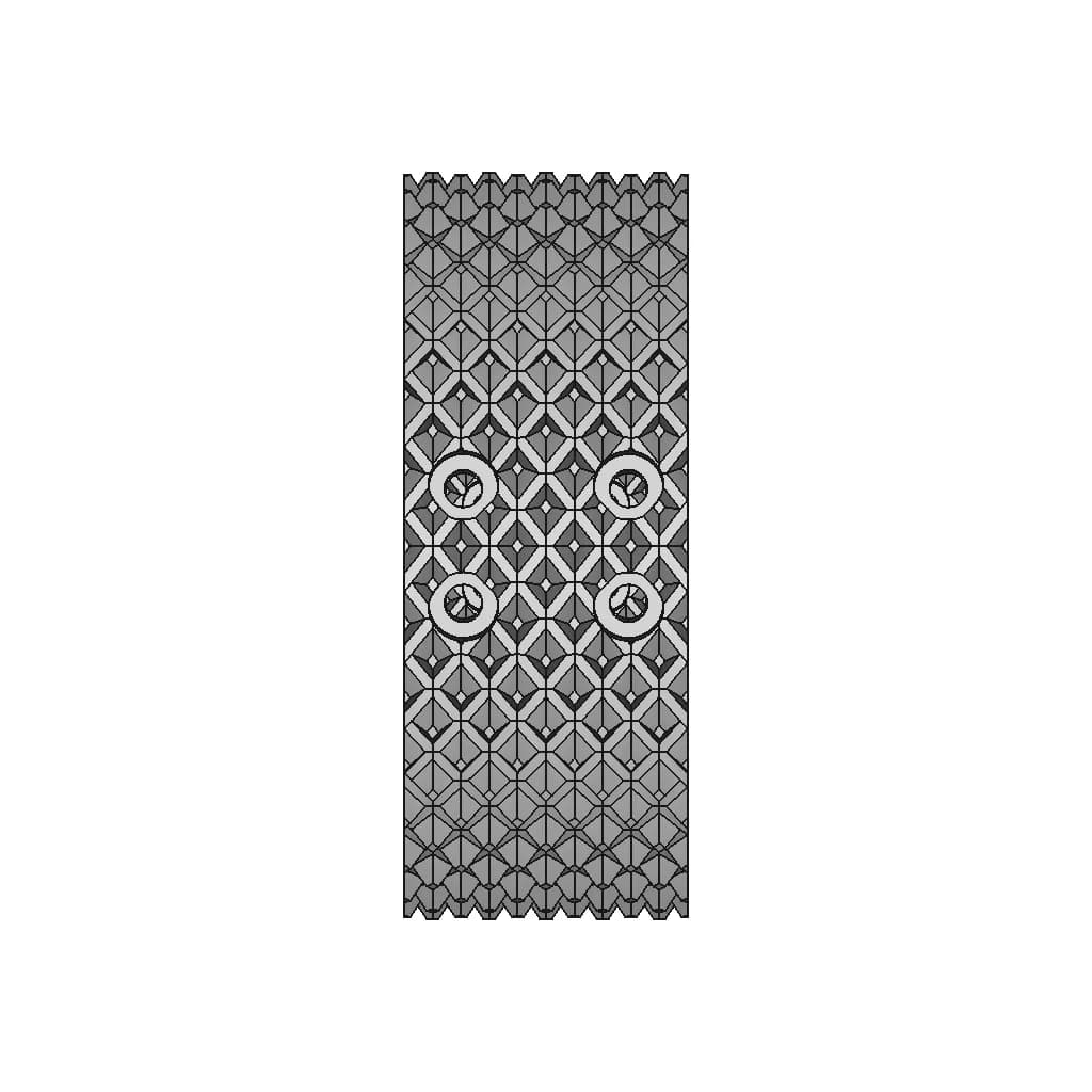 2194 85A Tpu Treads For Sds | 3D Engineering Design File_90_0_degree_snapshot