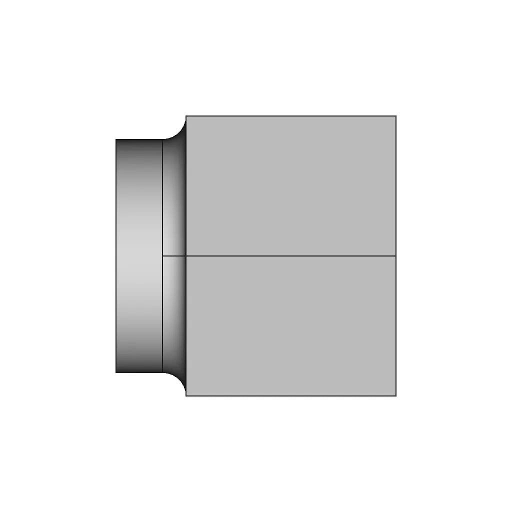 Hex Wheel Hub For 4Mm D Shaft | High-Quality CAD Model_0_270_degree_snapshot