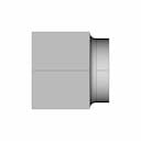 Hex Wheel Hub For 4Mm D Shaft | High-Quality CAD Model_0_90_degree_snapshot