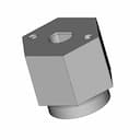 Hex Wheel Hub For 4Mm D Shaft | High-Quality CAD Model_60_30_degree_snapshot