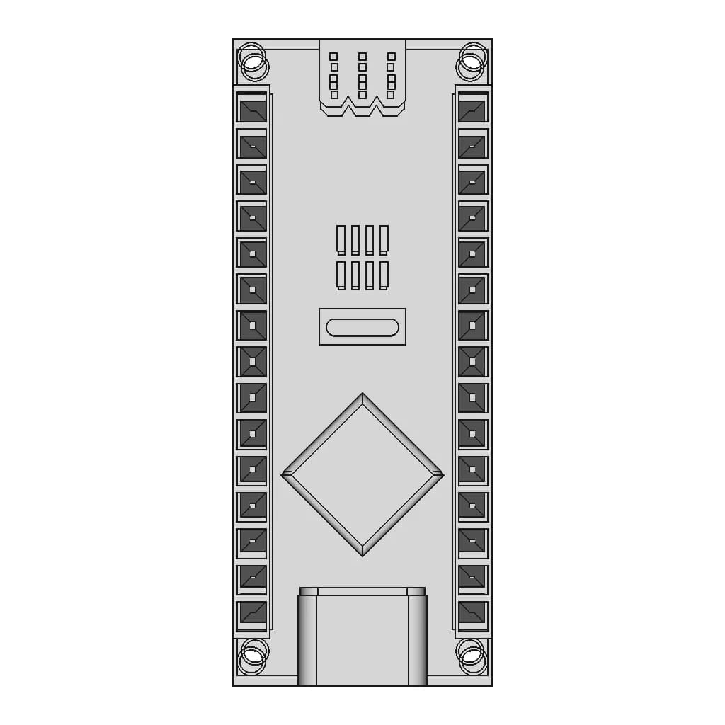 Arduino Nano | 3D Engineering Design File_270_0_degree_snapshot