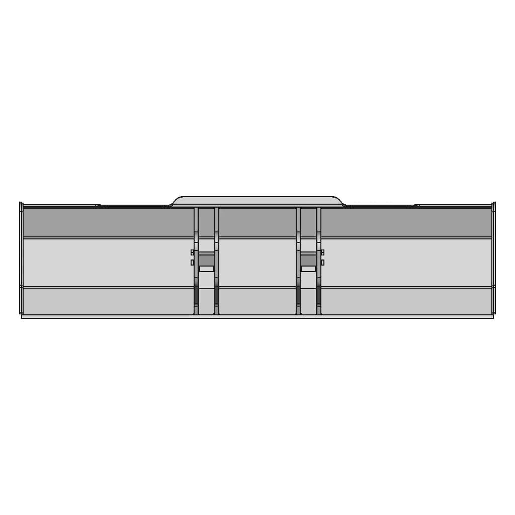 Dozer Blade Front | High-Quality CAD Model_0_0_degree_snapshot