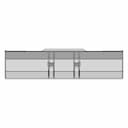 Dozer Blade Front | High-Quality CAD Model_0_0_degree_snapshot