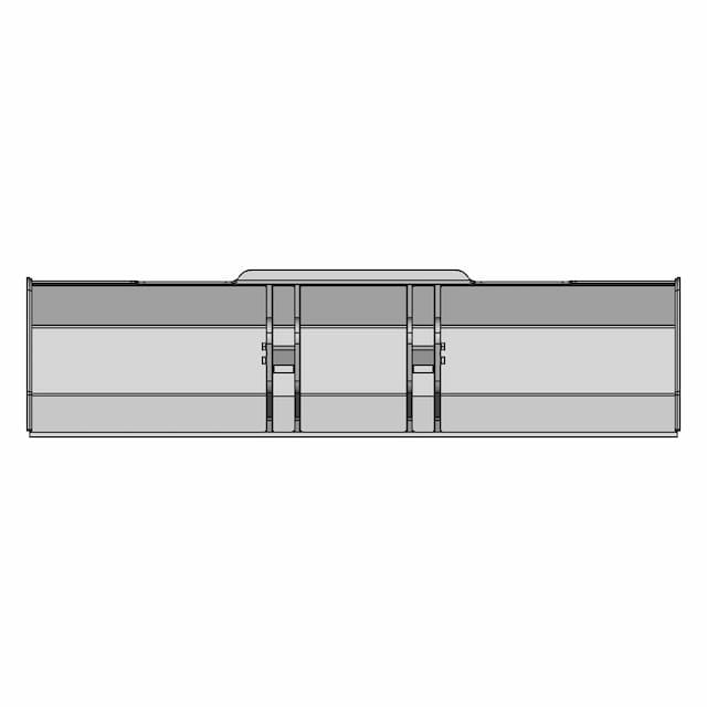 Dozer Blade Front | High-Quality CAD Model