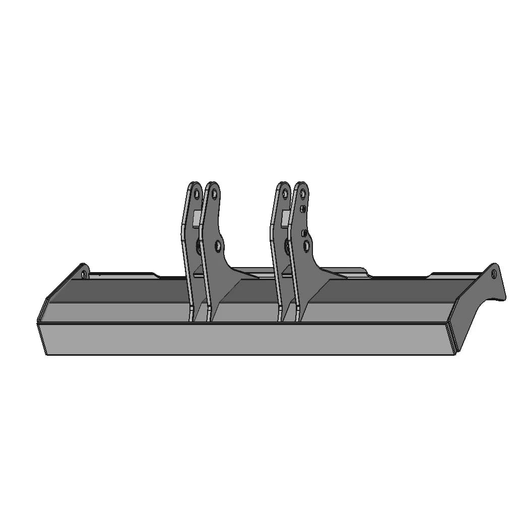Dozer Blade Front | High-Quality CAD Model_60_30_degree_snapshot