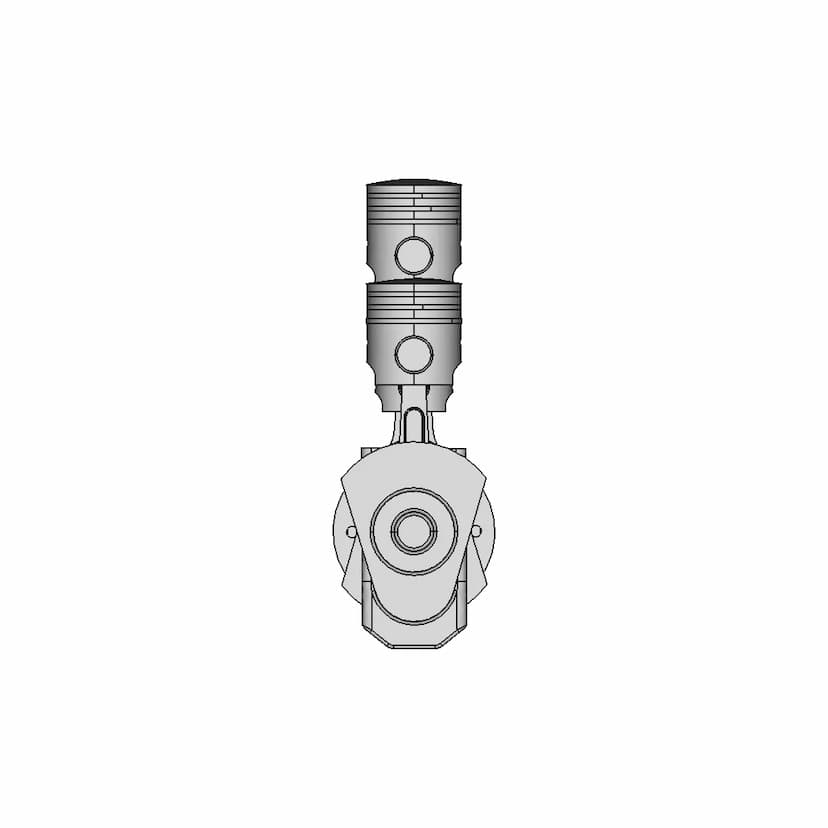 Four Cylinder Engine - Standard Mechanical Component