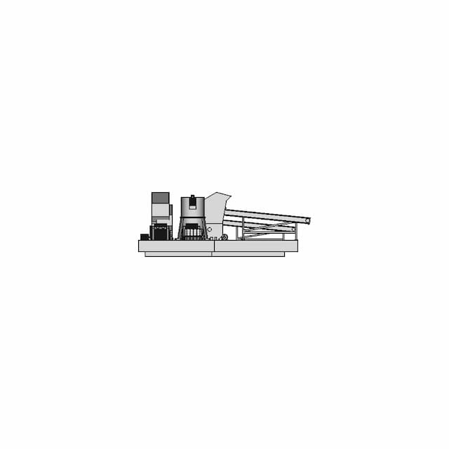 Plastic Waste Recycling System | Shredder, Masher, Washer, And Collector Line - Downloadable CAD Representation