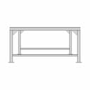 Work Table | High-Quality CAD Model_0_0_degree_snapshot