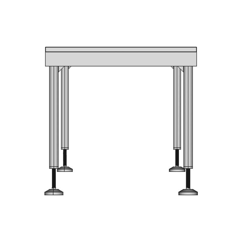 Table Flat Surface Plate - Downloadable CAD Representation