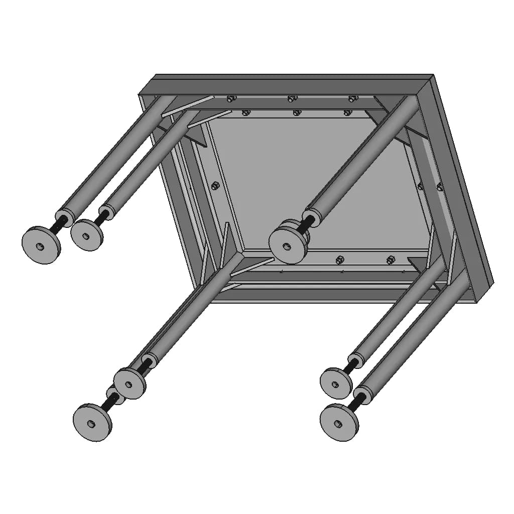 Table Flat Surface Plate - Downloadable CAD Representation_60_30_degree_snapshot