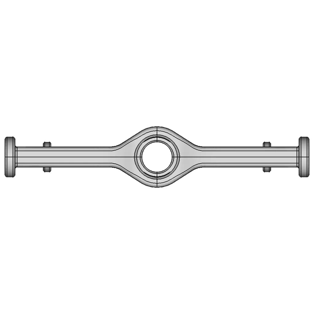 Thin-Walled Housing Model - Downloadable CAD Representation_0_0_degree_snapshot