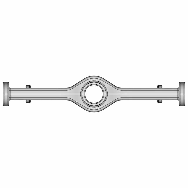 Thin-Walled Housing Model - Downloadable CAD Representation