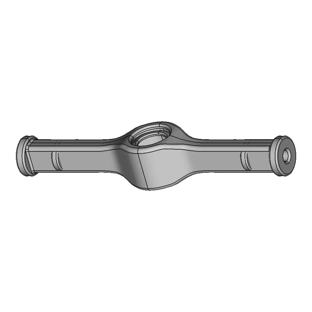 Thin-Walled Housing Model - Downloadable CAD Representation_60_30_degree_snapshot