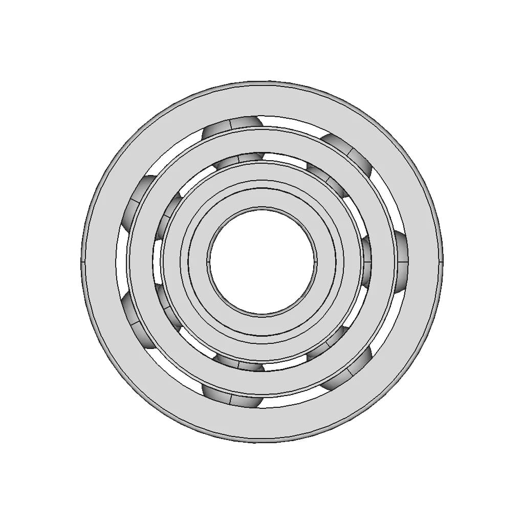 Ball Bearing - Downloadable CAD Representation_0_270_degree_snapshot
