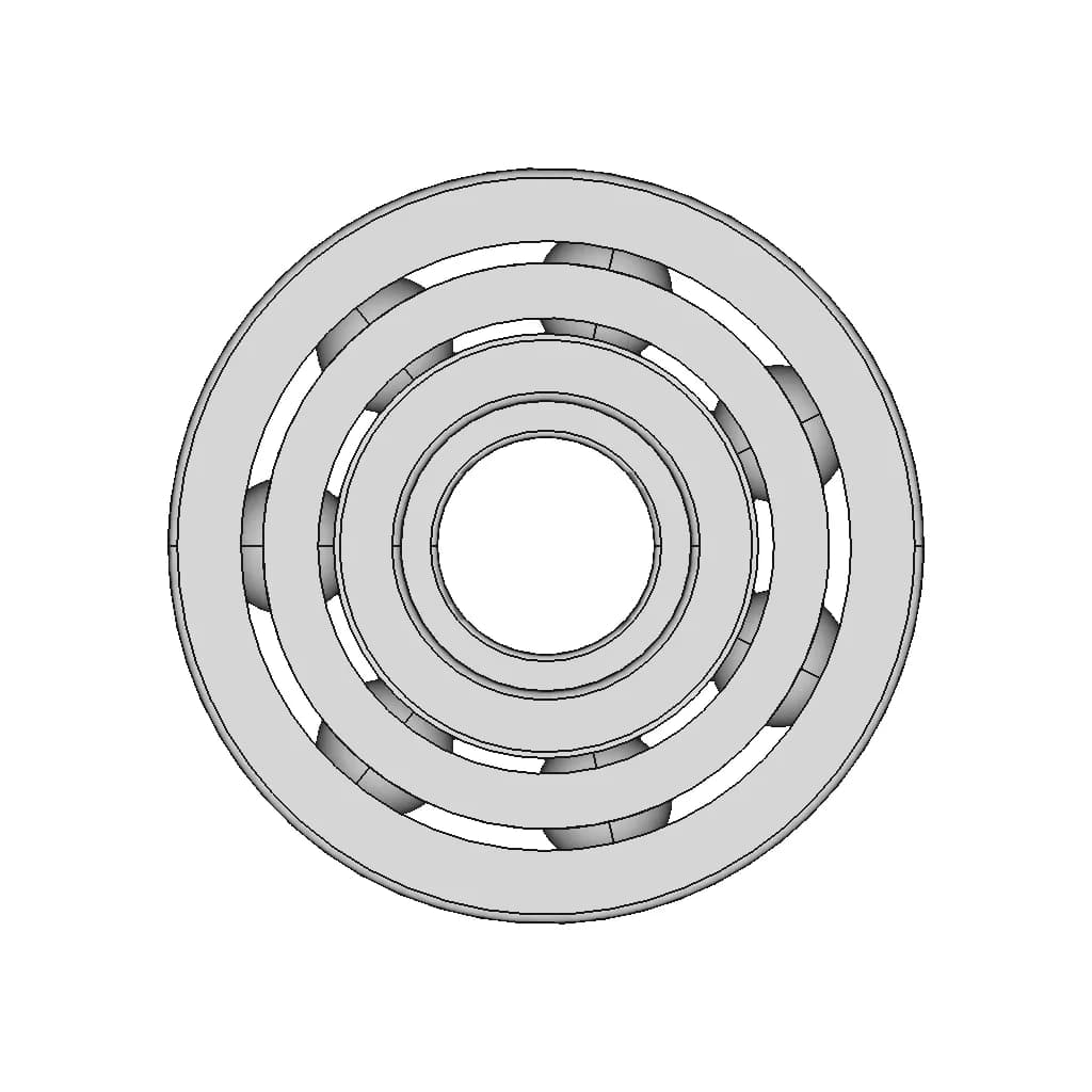 Ball Bearing - Downloadable CAD Representation_0_90_degree_snapshot