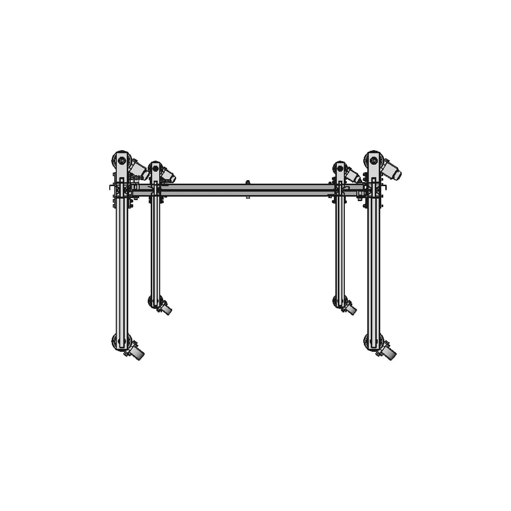 Mobile Paint Drying Rack | High-Quality CAD Model_270_0_degree_snapshot